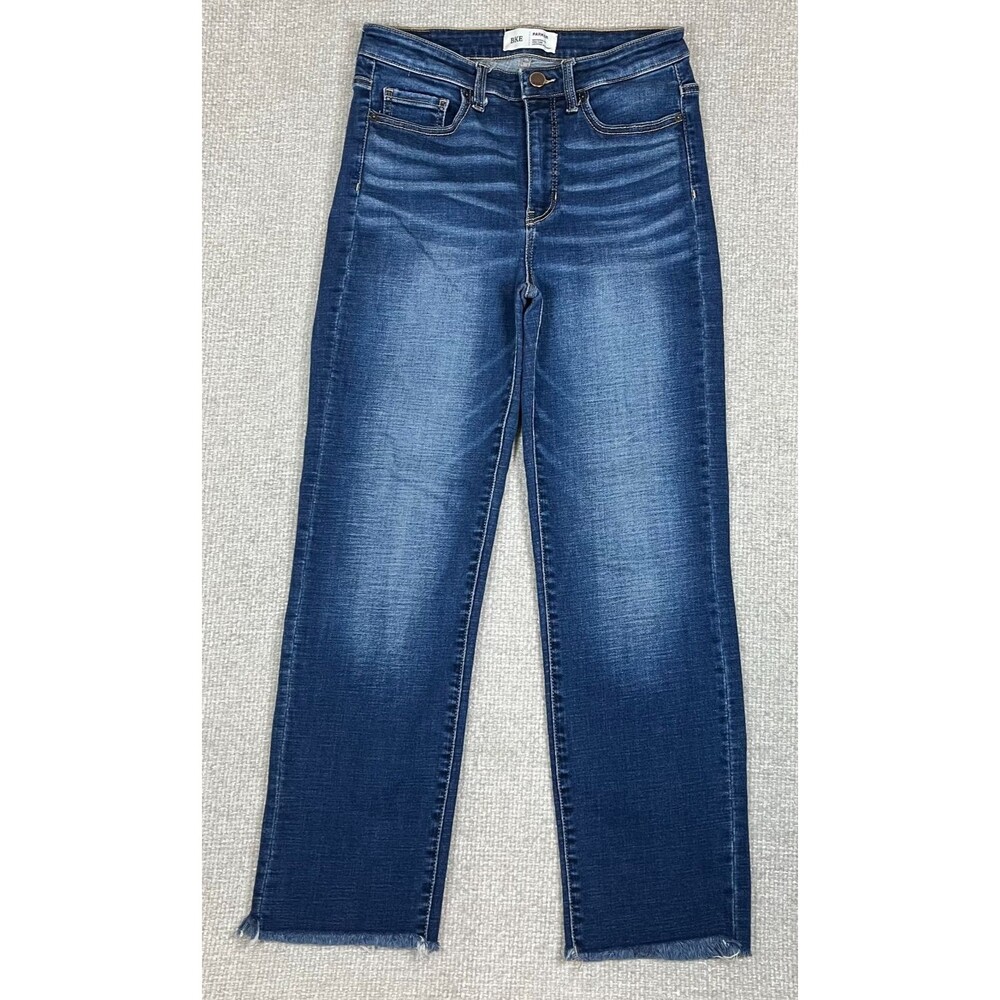 Buckle BKE Jeans Parker Cropped Straight Women's 26 Blue Denim High Rise Stretch